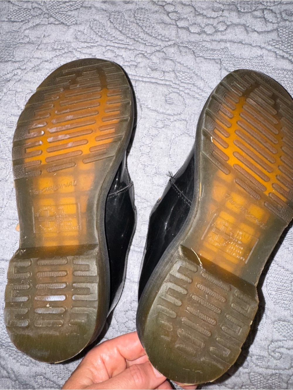 Dr. Martens 8065 Mary Janes Patent Leather Shoes Black 5 - Picture 8 of 8